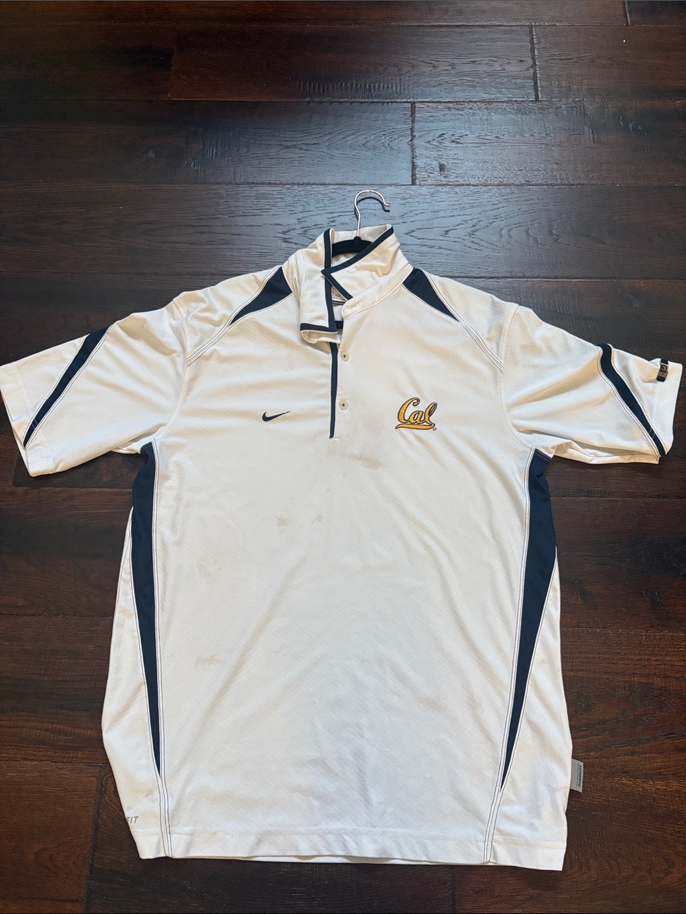 Nike UC Berkeley Golden Bears polo shirt